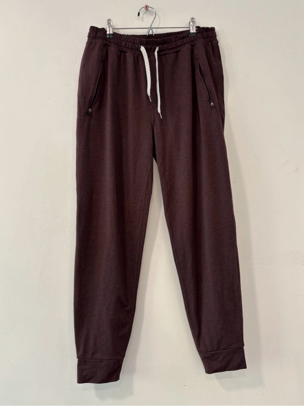 Vuori Ponto Performance Pants Chestnut Heather Men’s Large Golf Gym running